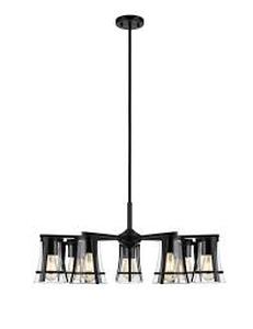 lot 53 image: OVE Decors Joakim 5-light Chandelier