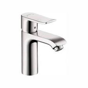 lot 58 image: Hansgrohe Metris C Single Handle Single Hole Bathroom Faucet in Polished Nickel