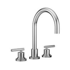 lot 61 image: JACUZZI SALONE 2-Handle Deck Mount Roman Tub Faucet in Polished Chrome