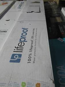 lot 115 image: Lifeproof - Restored Wood 6 MIL x 8.7 in. W x 48 in. L Click Lock Waterproof Luxury Vinyl Plank Flooring (20.1 sqftcase) - 2 cases