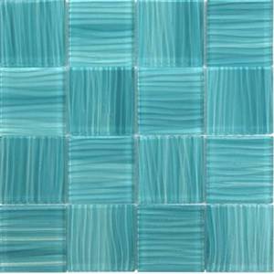 lot 106 image: Soho Studio Cruz 11.81 X 11.81 Glass Mosaic - 1 Box
