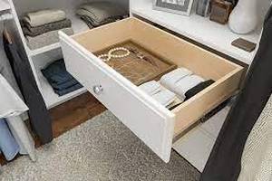 lot 95 image: Easy Track RD08ON White 8 Closet Storage Drawer