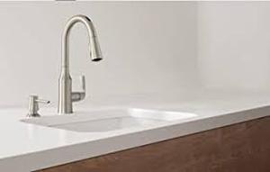 lot 73 image: Moen Cadia Pulldown Kitchen Faucet