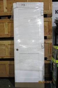 lot 173 image: 28 x 80 - 2 Panel Shaker Style Interior Door White