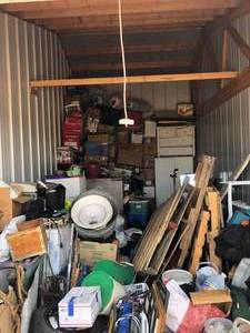 Milaca Storage Unit Auction of Abandoned Goods Unit D11 10 x 20
