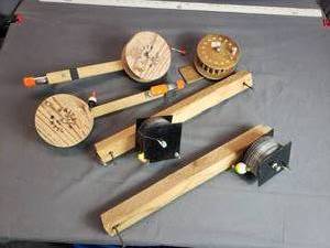 lot 13 image: Lot of 5 Rattle Reels
