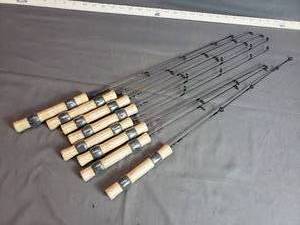 lot 31 image: Lot of 8 Ice Fishing Rods