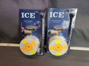 lot 50 image: Lot of 2 Glow Rattle Reels New in Package