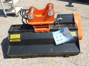 lot 5 image: New AGROTK Excavator Brush Flail Mower
