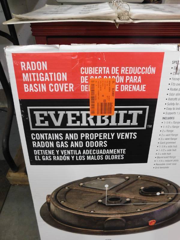 lot 171 image: Everbilt Radon Mitigation Basin Cover