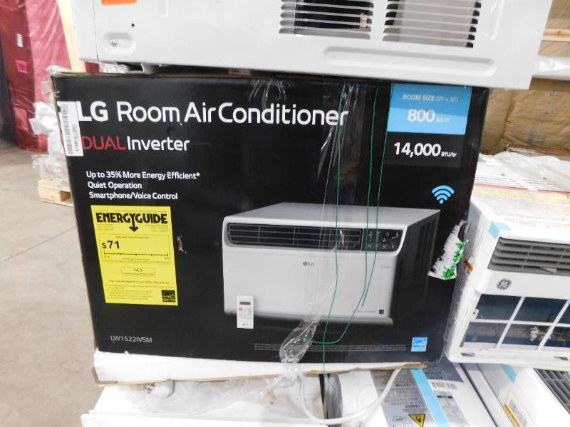 lot 81 image: Wholesale Pallet of AC Units for parts or repair.