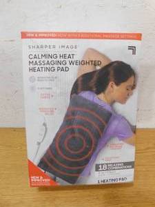 lot 73 image: CALMING HEAT 12 in. x 24 in. Massaging Weighted Heating Pad
