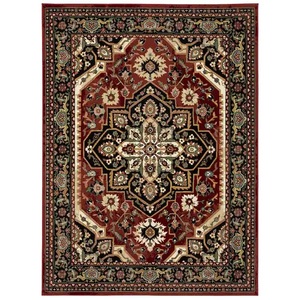 lot 11 image: Bazaar Lenox Red 7 ft 10 in X 10 ft Area Rug