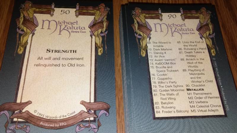 lot 503 image: Michael Kaluta series 2 complete