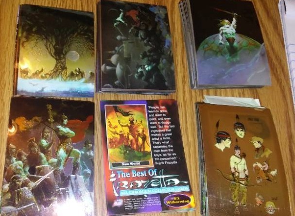 lot 523 image: Frank Frazetta Incomplete set.