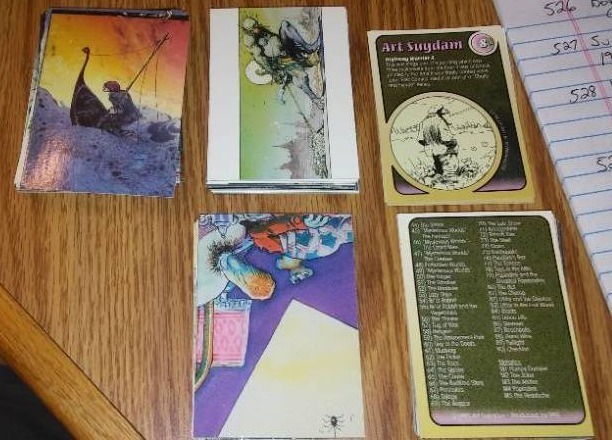 lot 530 image: Art Suydam, 1-90 incomplete. 1995