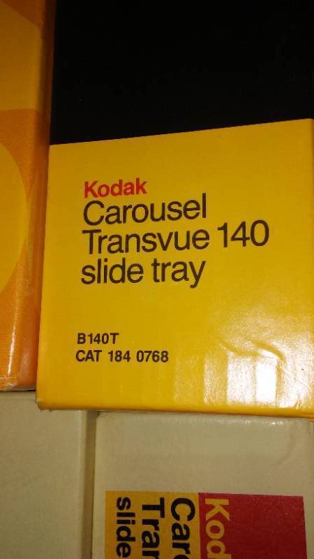 lot 535 image: Kodak Slide carousels (10)