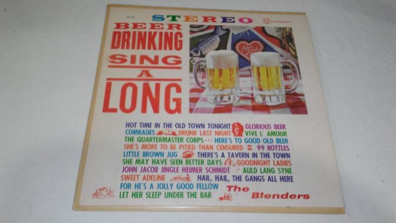 lot 544 image: Beer Drinking Sing A Long.
