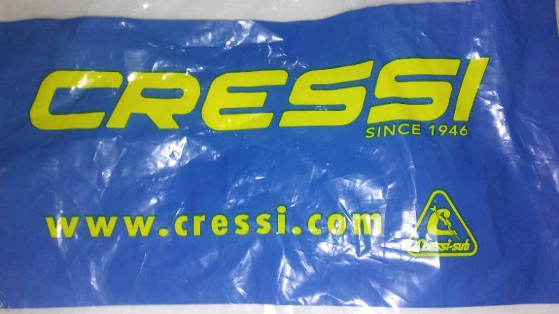 lot 549 image: Cressi fins, flippers for diving NEW