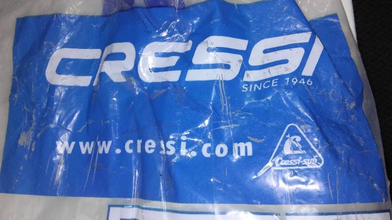 lot 552 image: Cressi fins, flippers, diving, snorkeling. NEW