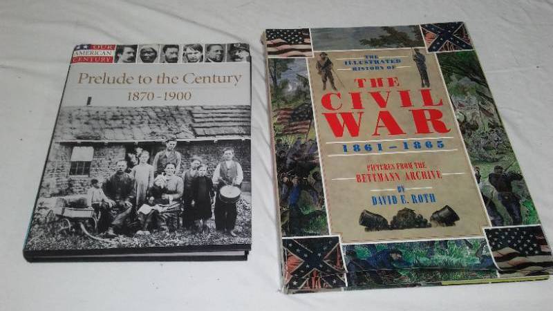 lot 581 image: Books Civil War plus 1870-1900
