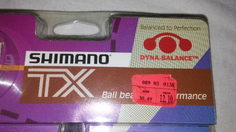 lot 583 image: Shimano TX 2000 Fishing Reel. NEW