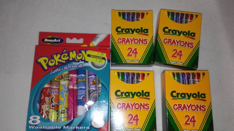 lot 591 image: Back to School Crayola and more.