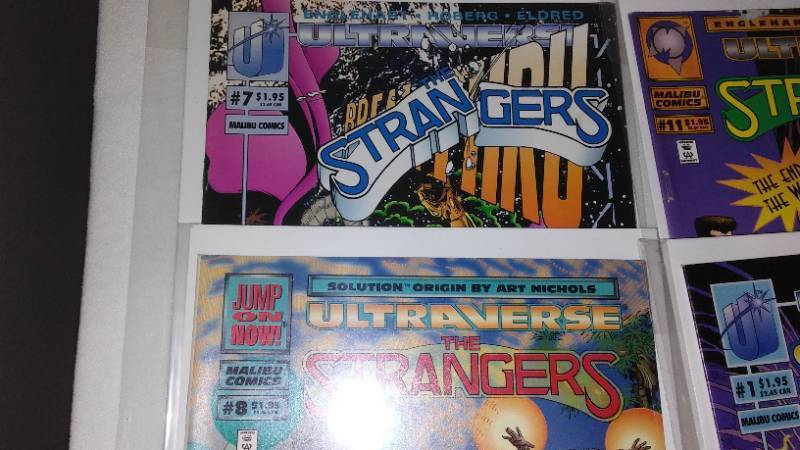 lot 623 image: 12 Comic. Malibu Ultraverse