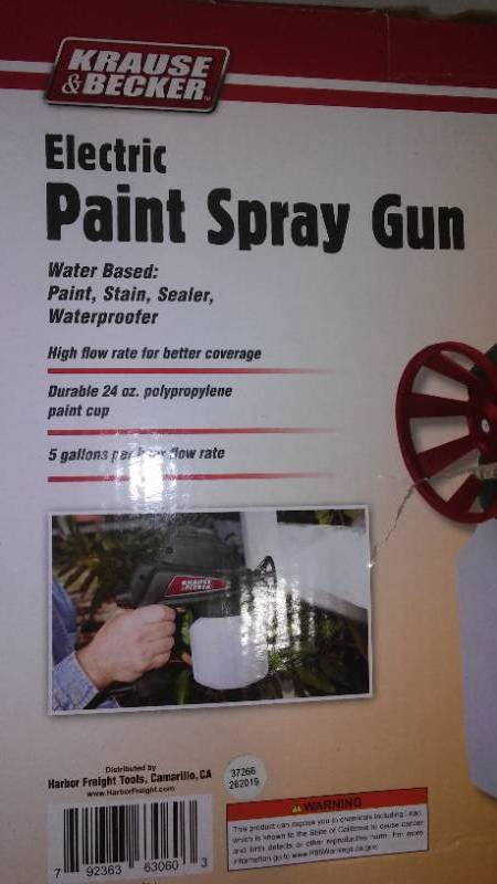 lot 673 image: Electric Paint Spray Gun New In Box.