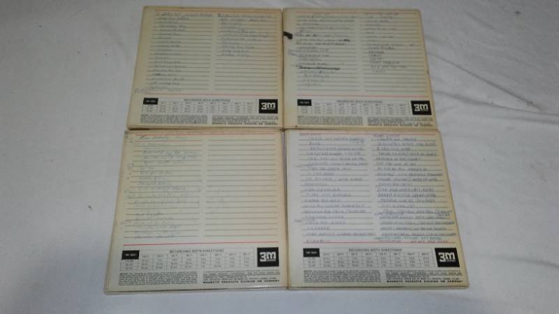 lot 675 image: (4) Reel To Reel Tapes
