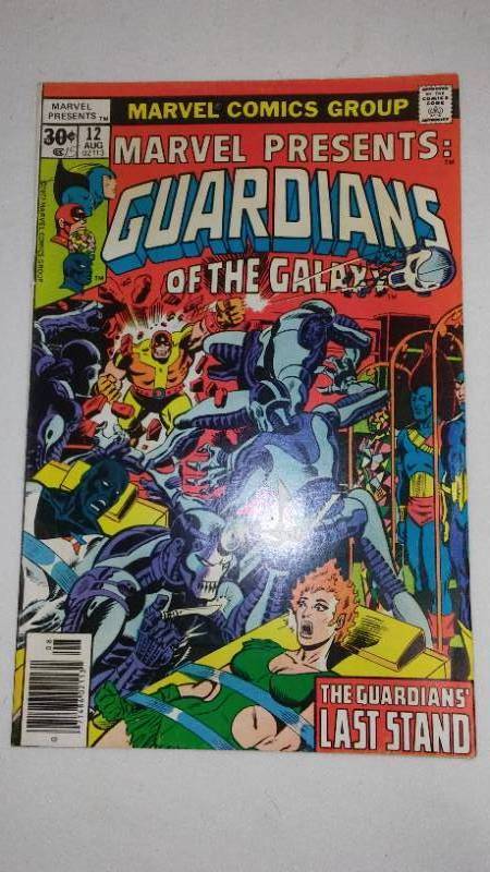 lot 681 image: Marvel Guardians Of The Galaxy No. 12. Aug. 1971