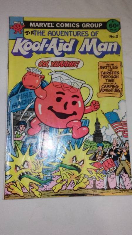lot 688 image: Marvel Adventures Of Kool-Aid Man. Rare