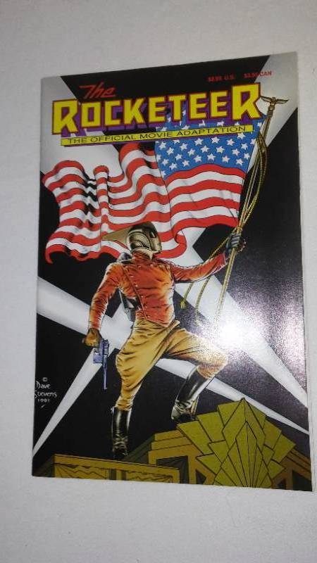 lot 693 image: The Rocketeer official Movie Adaptation.