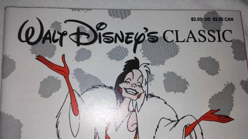 lot 699 image: 101 Dalmatians Walt Disney 1991
