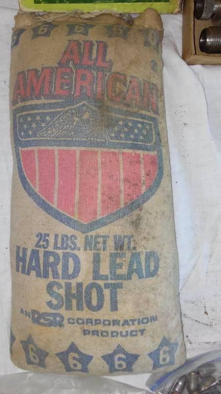 lot 271 image: Reloaders Heaven. Lead Shot, Resizing Dies And More.