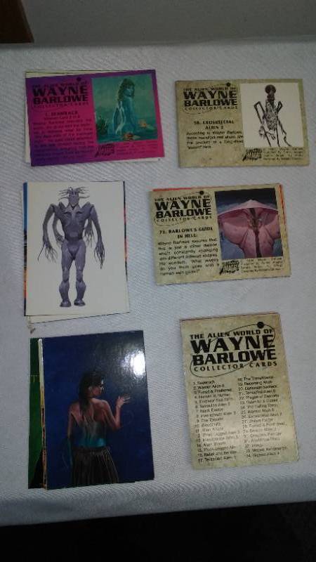 lot 374 image: Wayne Barlowe - The Alien World Of,