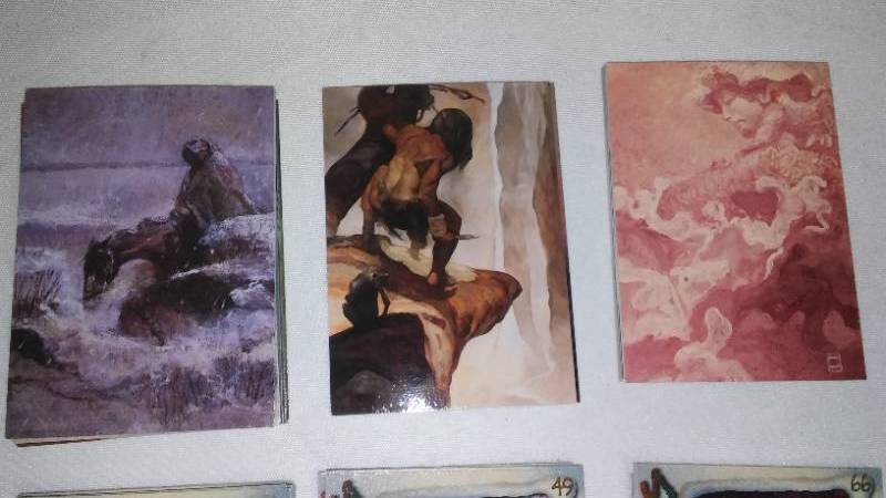 lot 377 image: Jeffrey Jones, Series 2, 1995, FPG, Fantasy Art, Collector Cards