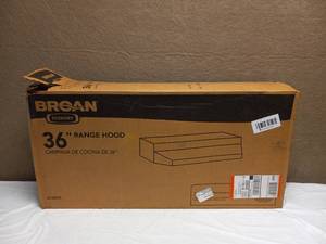 lot 21 image: NEW BROAN 36 RANGE HOOD