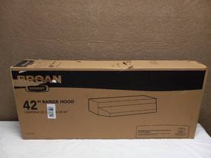 lot 25 image: NEW BROAN 42 RANGE HOOD