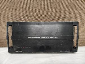 lot 33 image: POWER ACCOUSTIK CAR AMPLIFIER