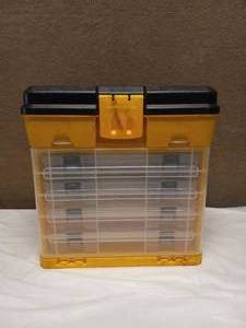 lot 45 image: HOMAK PORTABLE STORAGE TOOLBOX