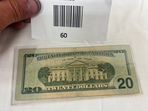 lot 60 image: 2006 $20 STAR NOTE RARE SERIAL NUMBER