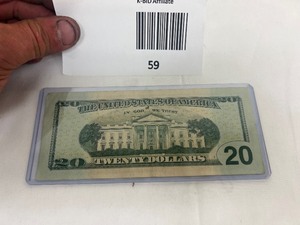 lot 59 image: 2013 $20 STAR NOTE RARE SERIAL NUMBER