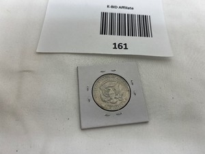 lot 161 image: 1978D KENNEDY HALF DOLLAR ERROR COIN