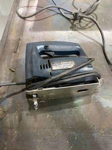 lot 14 image: Hand Band Saw and Drill- No Reserve