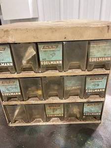 lot 19 image: Storage Drawer Cabinets with Fittings and Miscellaneous- No Reserve