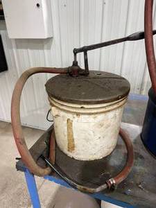 lot 22 image: Oil Barrel Pumps- No Reserve