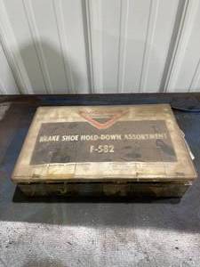lot 26 image: Brake Shoe Assortment Box- No Reserve