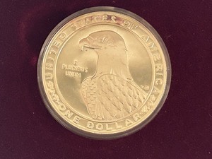1983  1984 Olympic U.S. Mint Proof Silver Dollar Two-Coin Set with Display