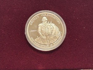 1982 UNC Washington Half Dollar Coin -- 90% Silver